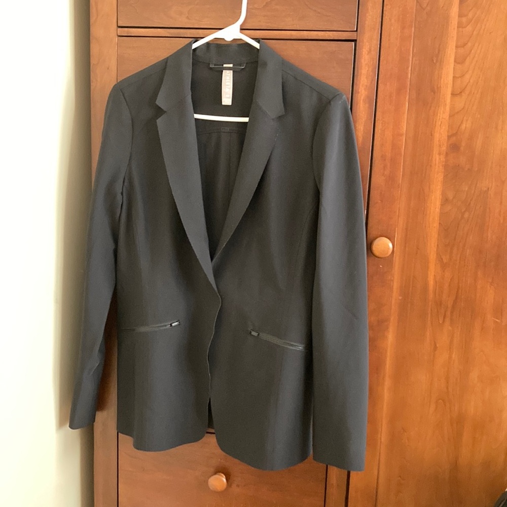 Black Athleta blazer nwot sz 10